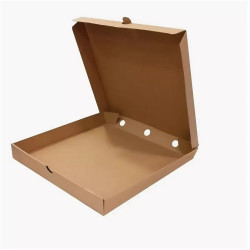 Коробка 320*320*40 мм для пиццы ECO PIZZA 320 Pure Kraft серая микро