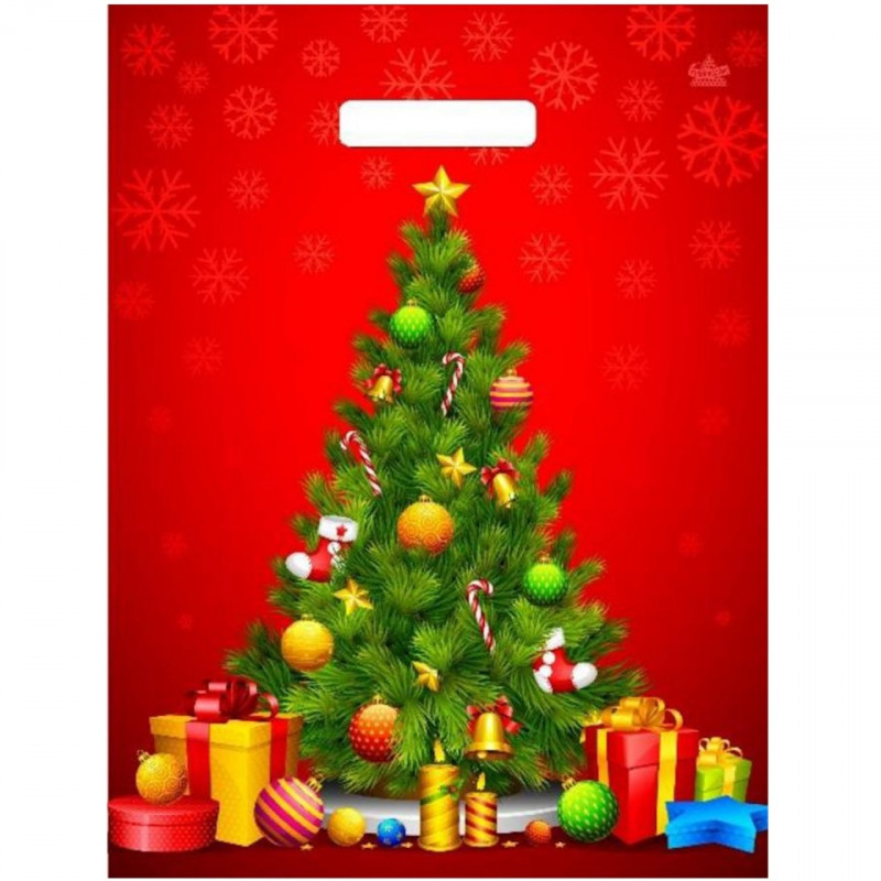Пакет 31*40 см, 30 мкм с вырубной ручкой ГЛАВНАЯ КРАСАВИЦА (25 шт./уп.)